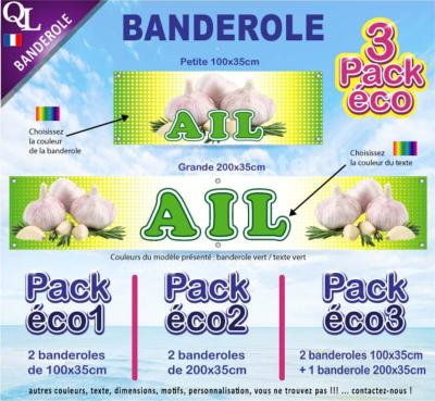 Banderole  AIL Pack éco au choix
