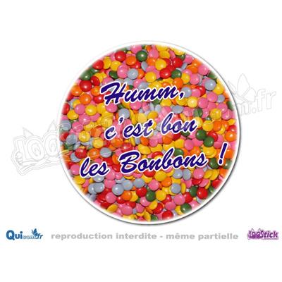 Autocollant Bonbons Smarties