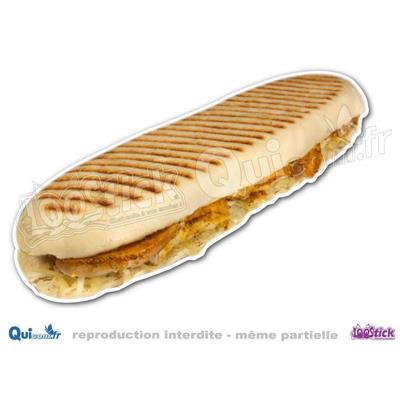 Autocollant PANINI Poulet Curry