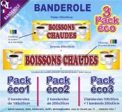 Banderole CAFE THE CHOCOLAT Pack éco au choix