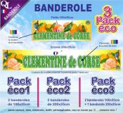 Banderole CLEMENTINE de CORSE Pack éco au choix