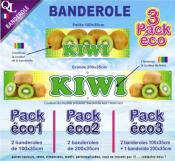 Banderole KIWI Pack éco au choix
