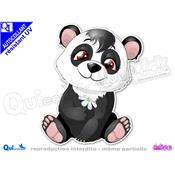 Autocollant Panda Cartoon