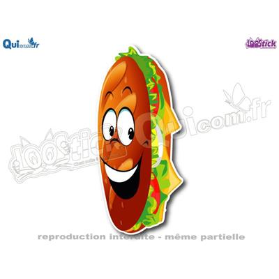 Autocollant Cartoon SANDWICH