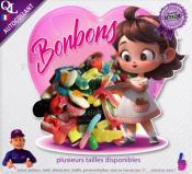 Autocollant BONBONS COEUR fillette 4