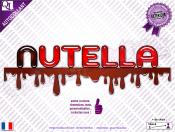 Autocollant titre NUTELLA coulant