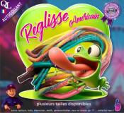 Autocollant REGLISSES AMERICAINS COEUR grenouille 1