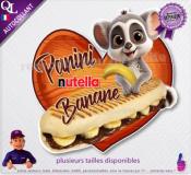 Autocollant PANINI NUTELLA BANANE maki 1