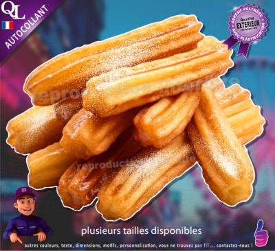 Autocollant churros AI ref1