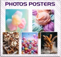 Photos posters snack sucr