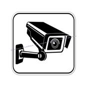 Autocollants Camra de Vido Surveillance