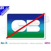Autocollants CB Non Accepte