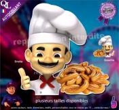 Autocollant Churros CHEF 3D