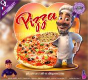 Autocollant PIZZA COEUR chef 1