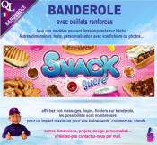 Banderole SNACK Sucr plv stand Food Truck