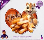 Autocollant CHURROS ou CHICHIS COEUR BOIS ecureuil 1