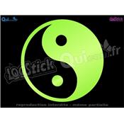 Stickers Yin Yang PHOTOLUMINESCENT