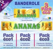 Banderole ANANAS Pack éco au choix