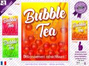 Autocollant BUBBLE TEA affiche Bulles Fraches