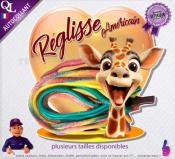 Autocollant REGLISSES AMERICAINS COEUR girafe 1