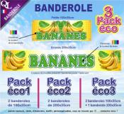 Banderole BANANES Pack éco au choix