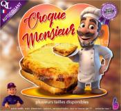 Autocollant CROQUE MONSIEUR COEUR chef 1