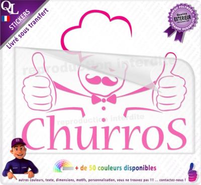 Sticker Churros CHEF (ref1)