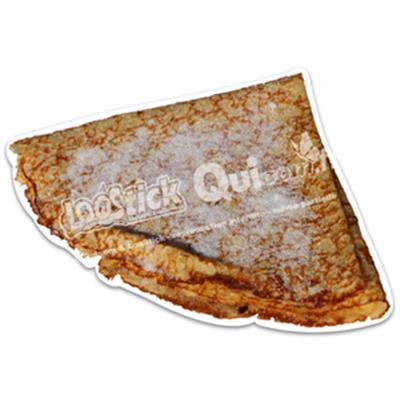 Autocollant Crêpe Sucre