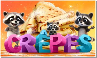 CREPES FORAIN PLV STOP TROTTOIR