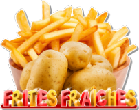 frites fraiches STICKER restaurant food truck