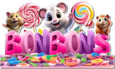 BONBONS CONFISERIE FORAINE affiche poster autocvollant sticker plv publicité